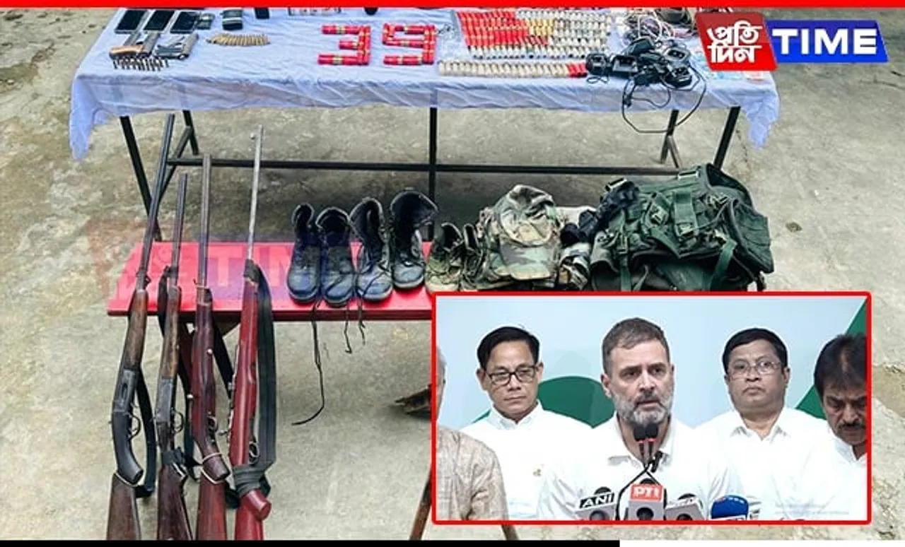 Assam Rifles Conducts Major Search Operation on Jiribam-Tamenglong Border Amidst Violence